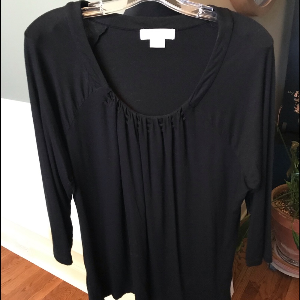 Michael Kor’s Black Blouse